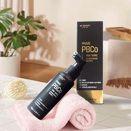Prime PBCO Hair Tonic 100ml 3.38 fl. oz. – 10,000 ppm Caffeine, Hair Loss Relief, Volumizing, Mild Acidic Formula with Biotin & Coenzyme Q10 _ Made in KOREA